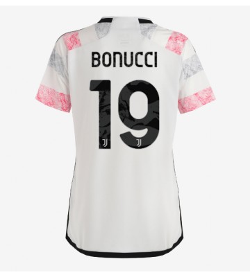 Juventus Leonardo Bonucci #19 Bortatröja Dam 2023-24 Korta ärmar